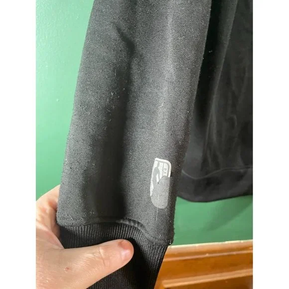 NBA- Men's Black Logo Long Sleeve Hoodie - Size M - Picture 4 of 5